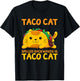 Tacocat Spelled Backwards Shirt Taco Cat Cinco De Mayo T-Shirt - T-Shirt | Black