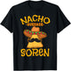 Nacho Average Soren Personalized Name Funny Taco T-Shirt - T-Shirt | Black