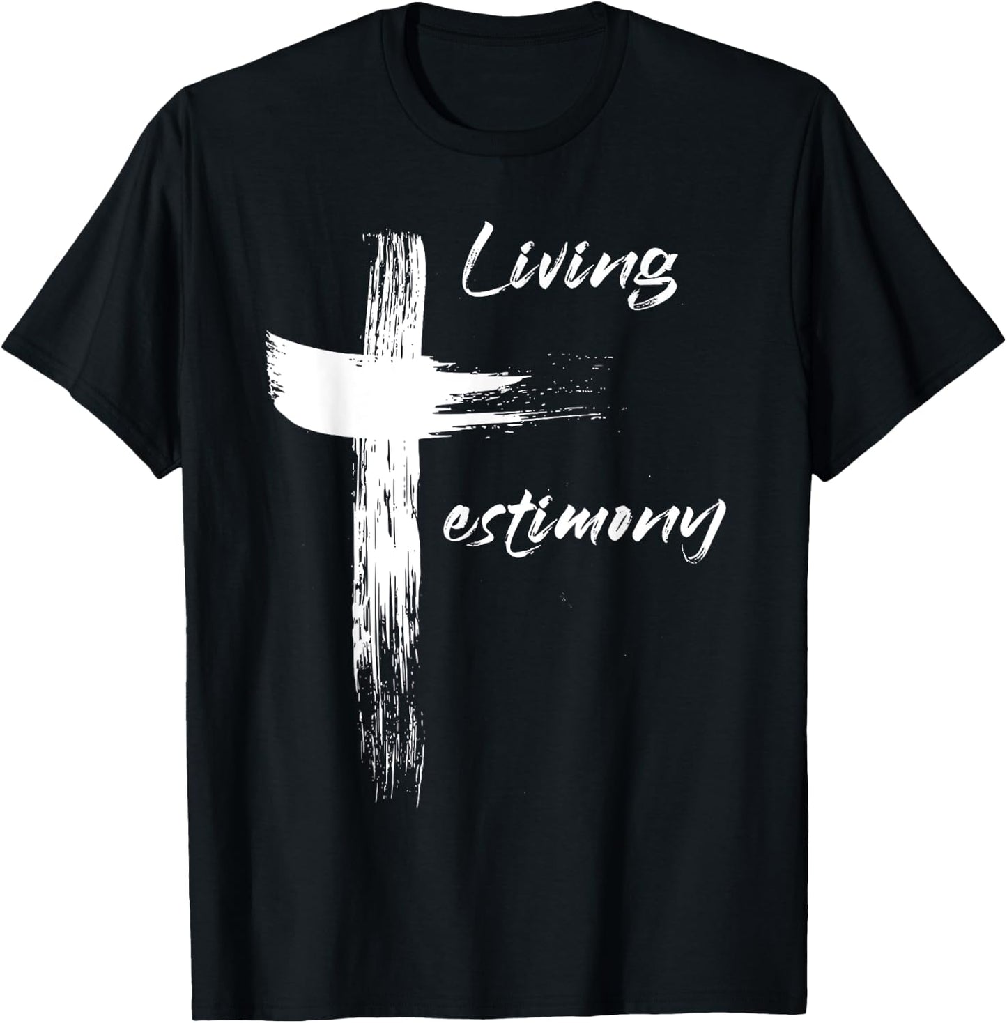Living Testimony T-Shirt - T-Shirt | Black