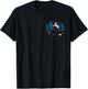 Disney Villains Alphabet Monogram Letter U for Ursula T-Shirt - T-Shirt | Black