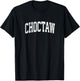Choctaw Oklahoma OK Vintage Athletic Sports Design T-Shirt - T-Shirt | Black