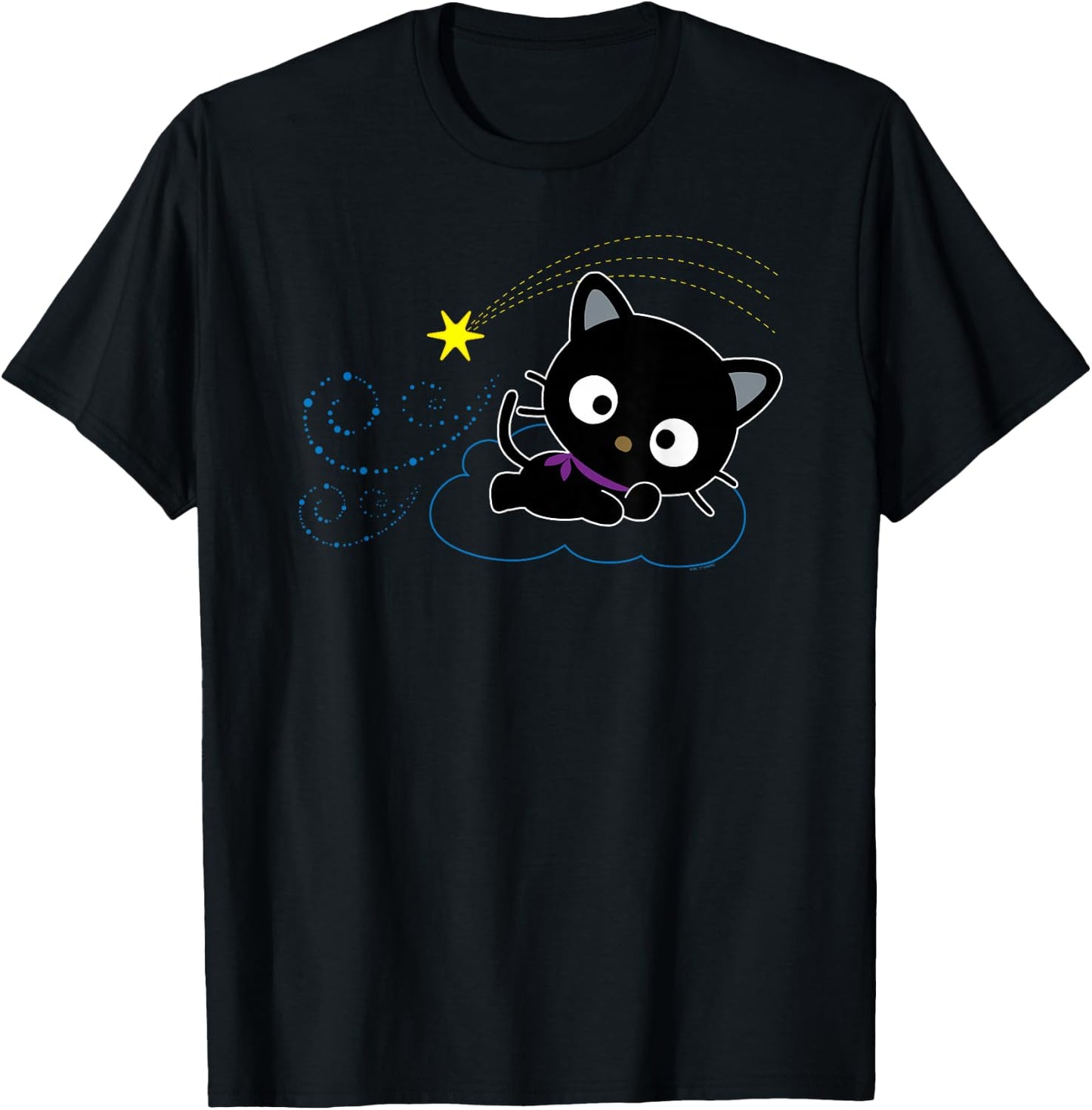 Chococat Shooting Star T-Shirt - T-Shirt | Black