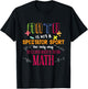 Math Is Not A Spectator Sport Funny Math Teacher Gift T-Shirt - T-Shirt | Black