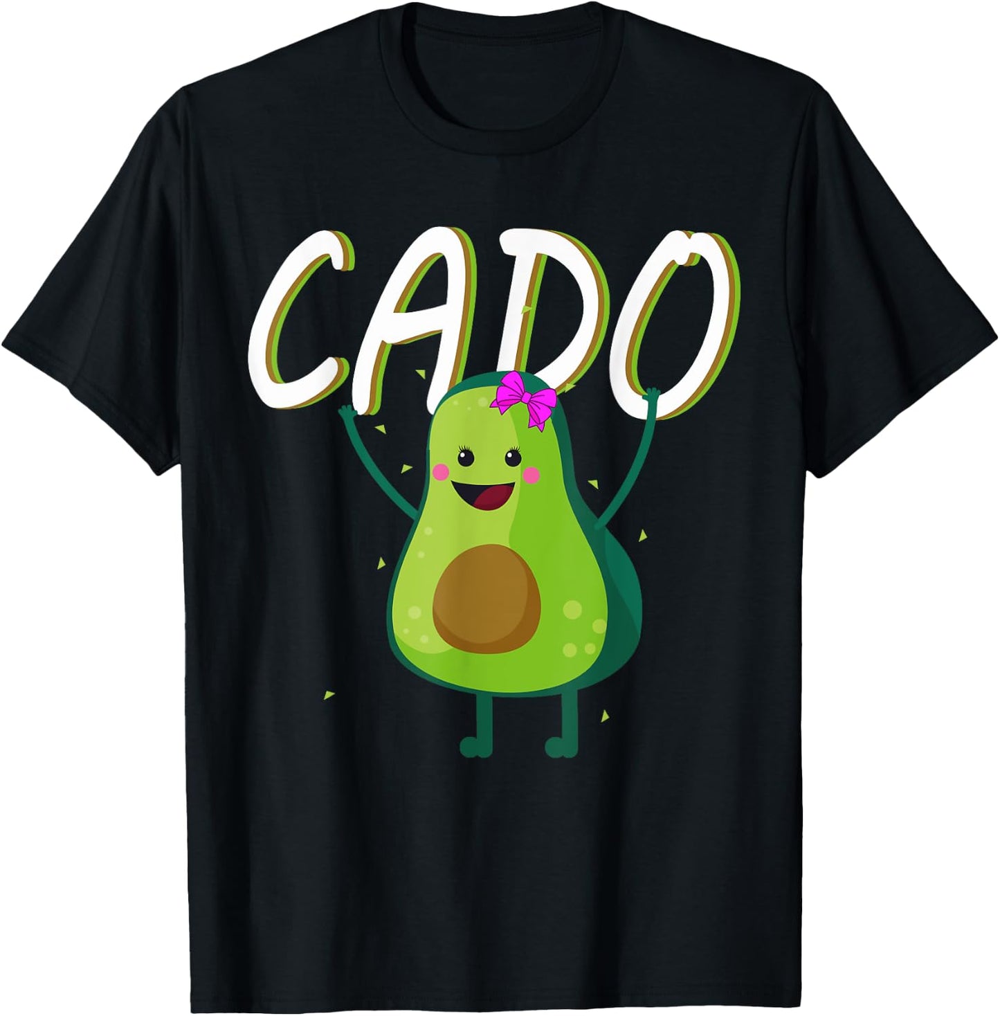 Avocado Vegan Vegetarian for Couples Partner Gift Vegan T-Shirt - T-Shirt | Black