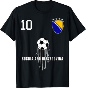 Drapeau de la Bosnie-Herzégovine pour Les Amateurs de fierté bosniaque T-Shirt - T-Shirt | Black
