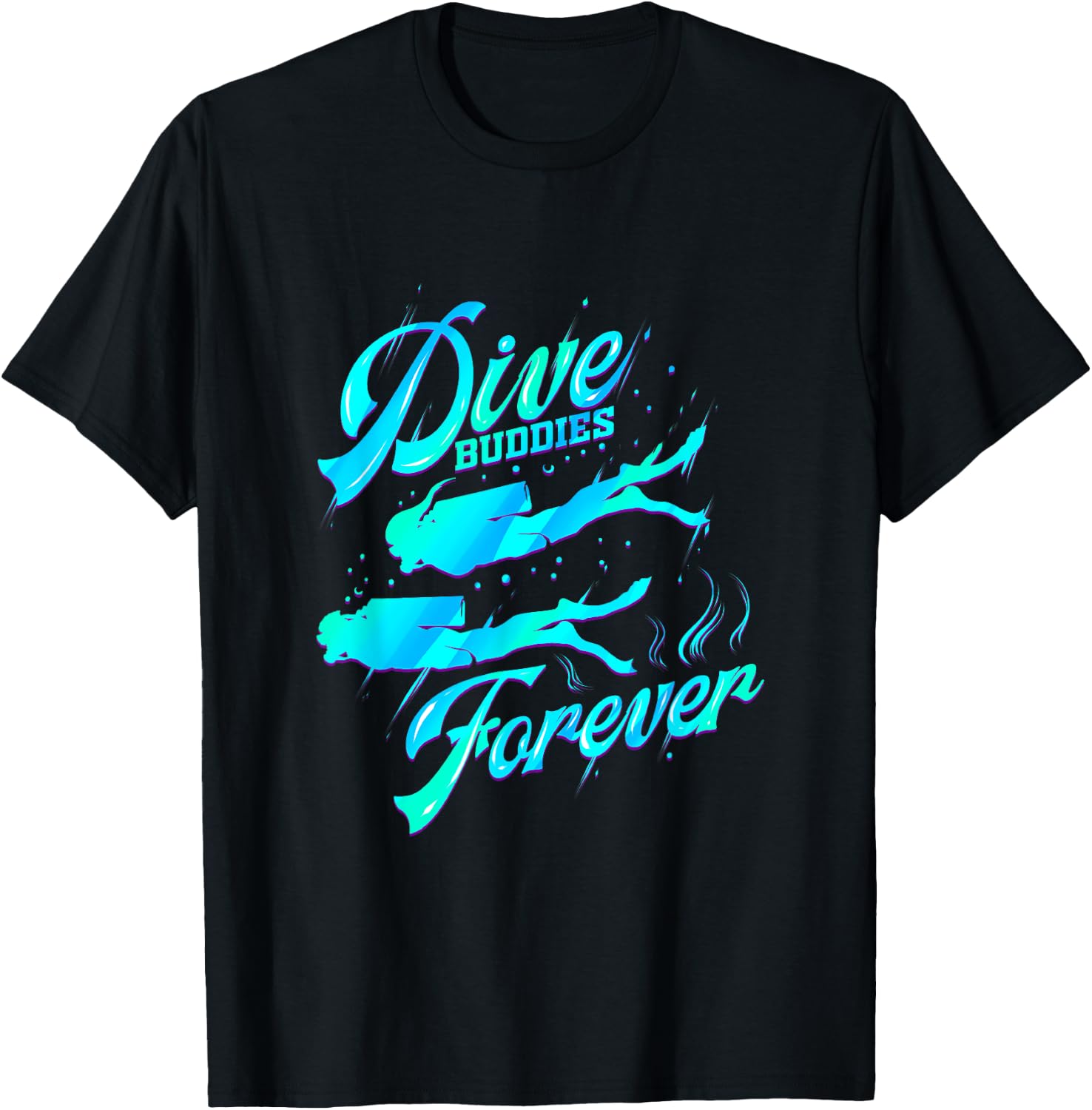 Scuba Dive Buddy for Diver Scuba Diving Buddies Underwater T-Shirt - T-Shirt | Black