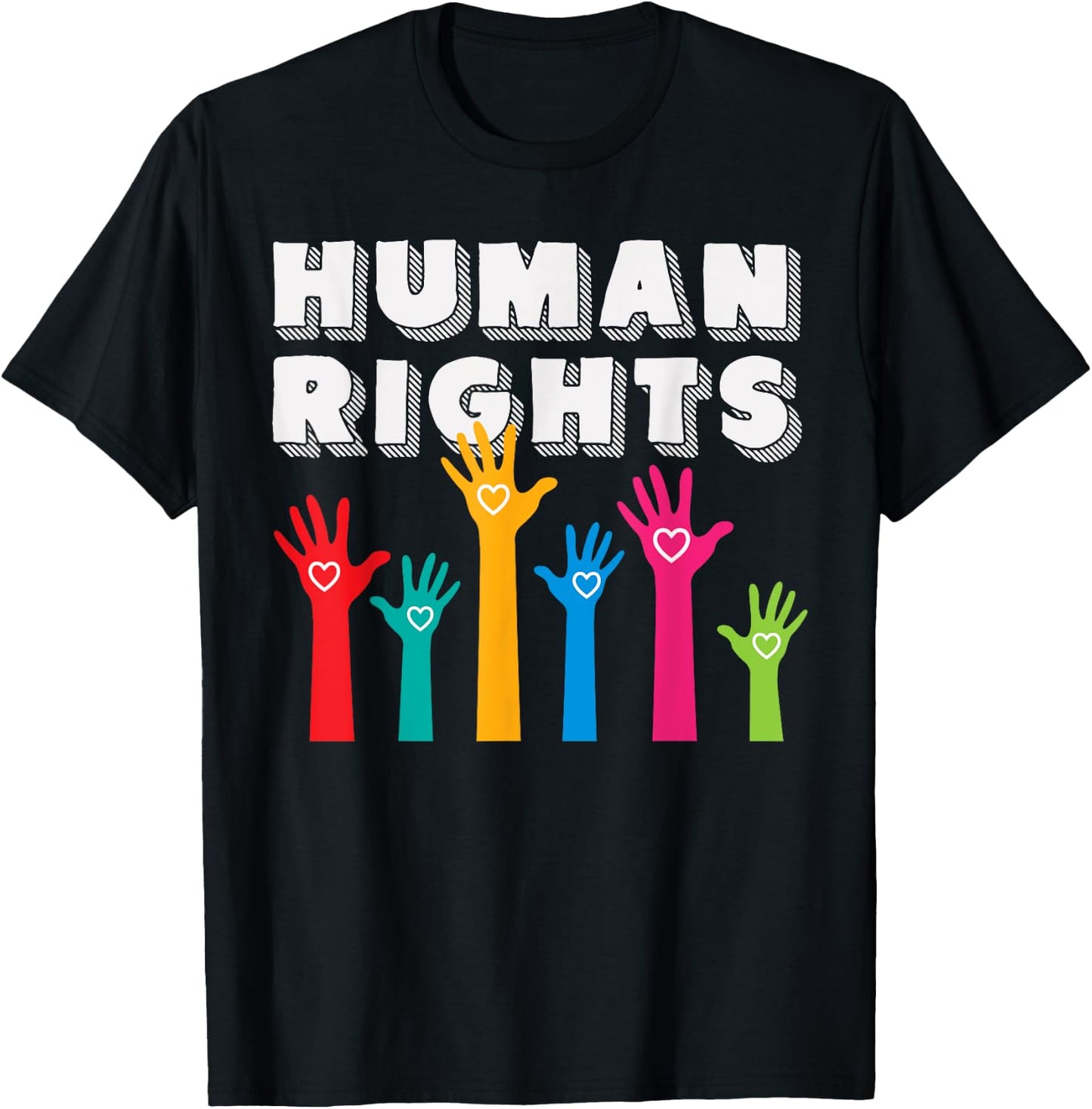 Human Rights T-Shirt - T-Shirt | Black
