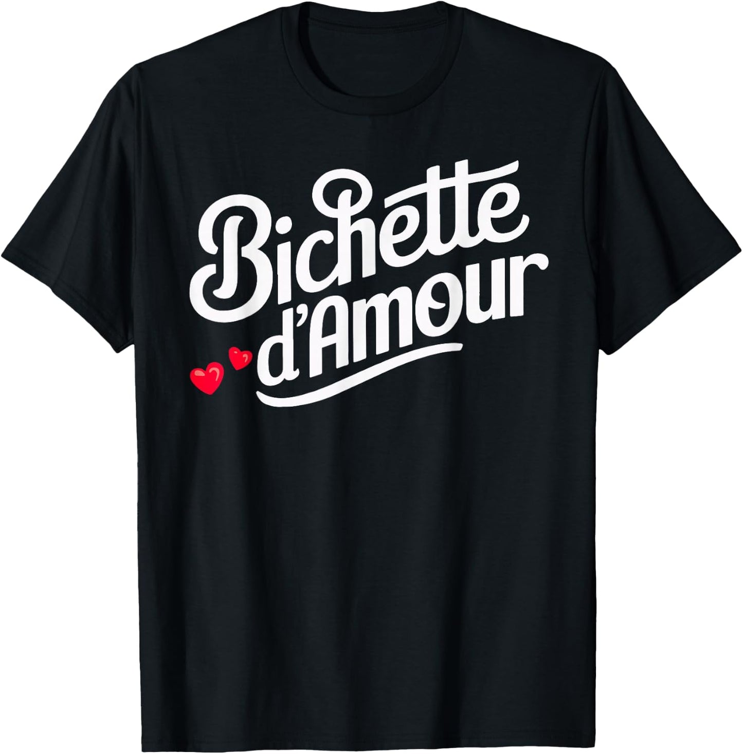 Bichette d'Amour Gift Women's Bichette d'Amour , Black, S T-Shirt - T-Shirt | Black