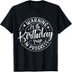 Warning 80th Birthday Trip in Progress Funny 80 Years Old T-Shirt - T-Shirt | Black