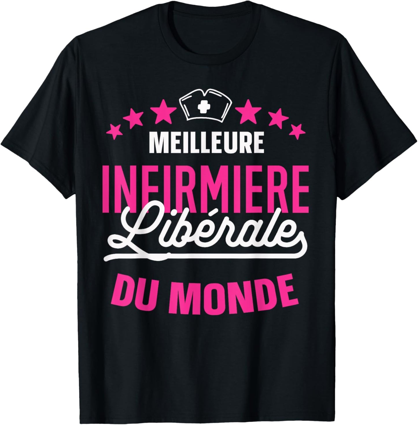 World's Best Liberal Nurse. Gift Nurse , Black, S T-Shirt - T-Shirt | Black