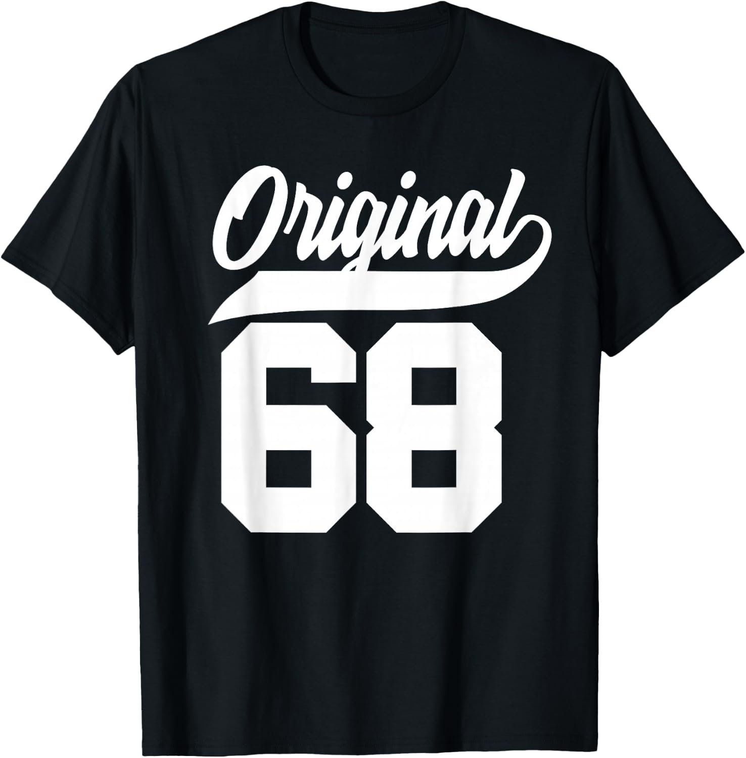 57th Birthday Gift Man Woman Original Vintage 1968 T-Shirt - T-Shirt | Black