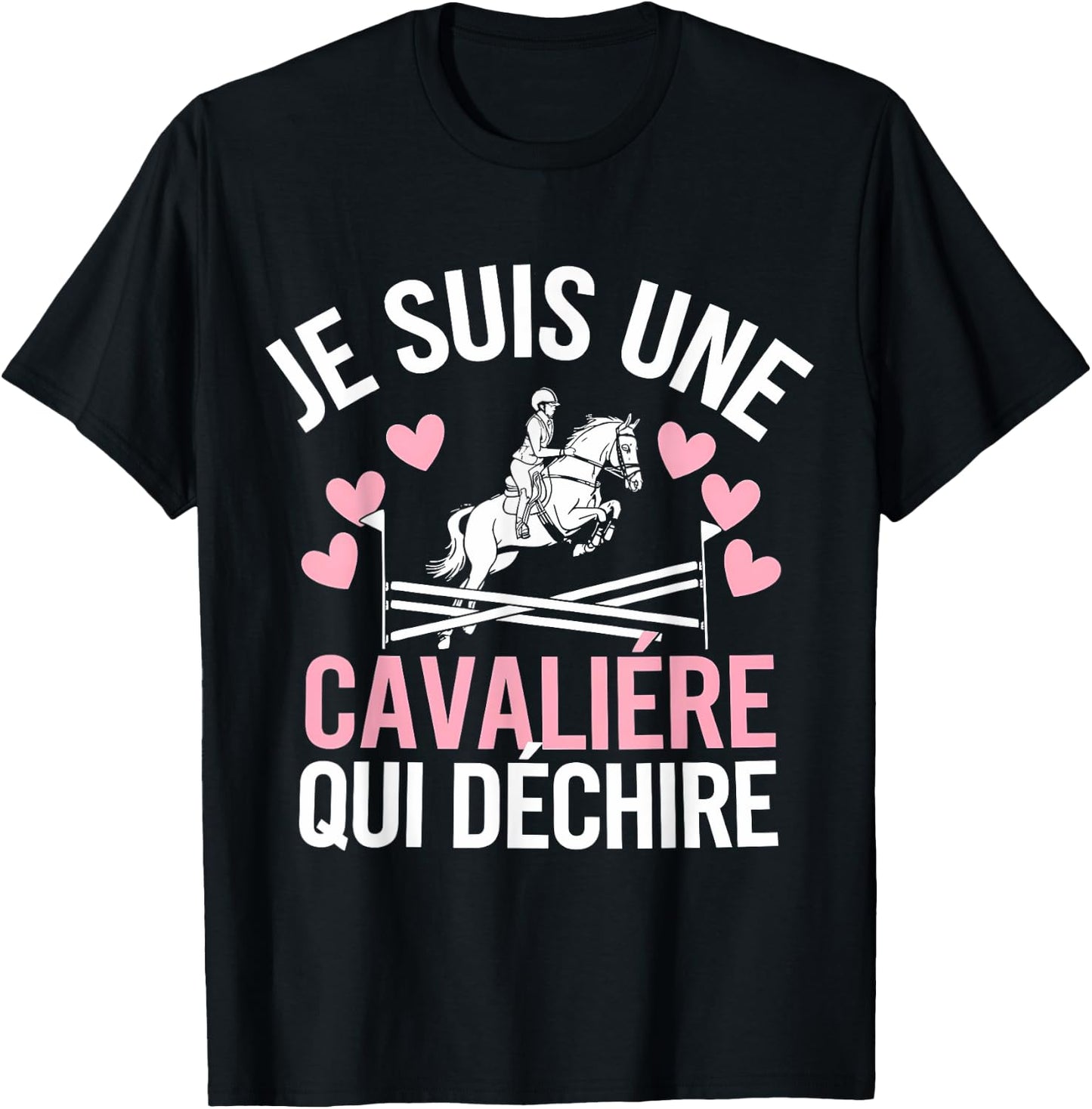 Je Suis Une Rider Who Tears , Black, S T-Shirt - T-Shirt | Black