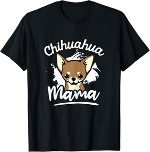 Chihuahua Mama - Chihuahua Lover & Dog Lover Kids T-Shirt - T-Shirt | Black
