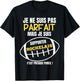 Supporter Rochelais, almost perfect - Humor Rugby , Black, S T-Shirt - T-Shirt | Black