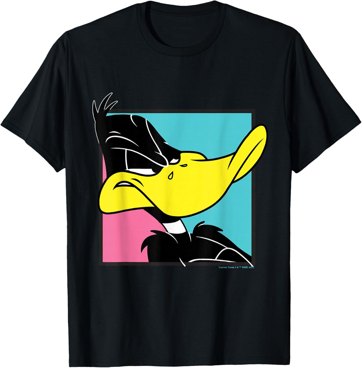 Looney Tunes Daffy Duck T-Shirt - T-Shirt | Black