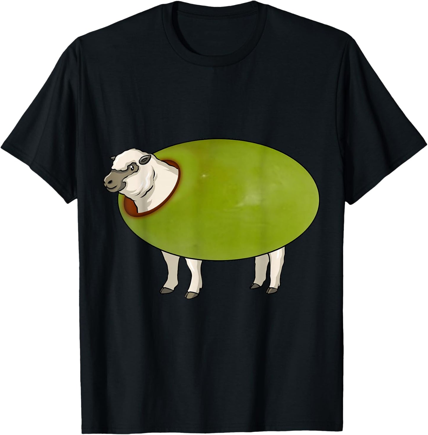 Olive Ewe (I Love You Pun) T-Shirt - T-Shirt | Black