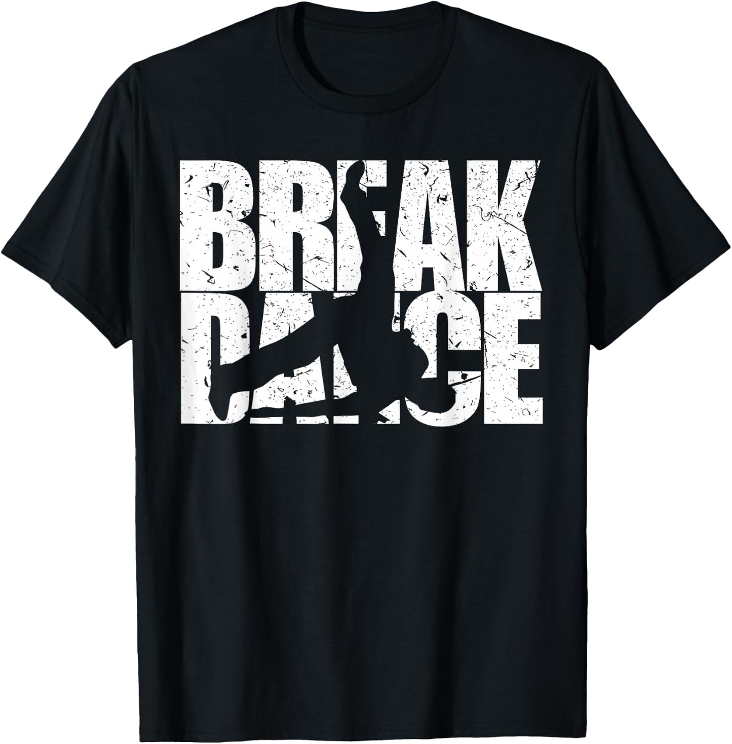 Break Dance Retro Windmill Hip Hop Gift Kids , Black, S T-Shirt - T-Shirt | Black