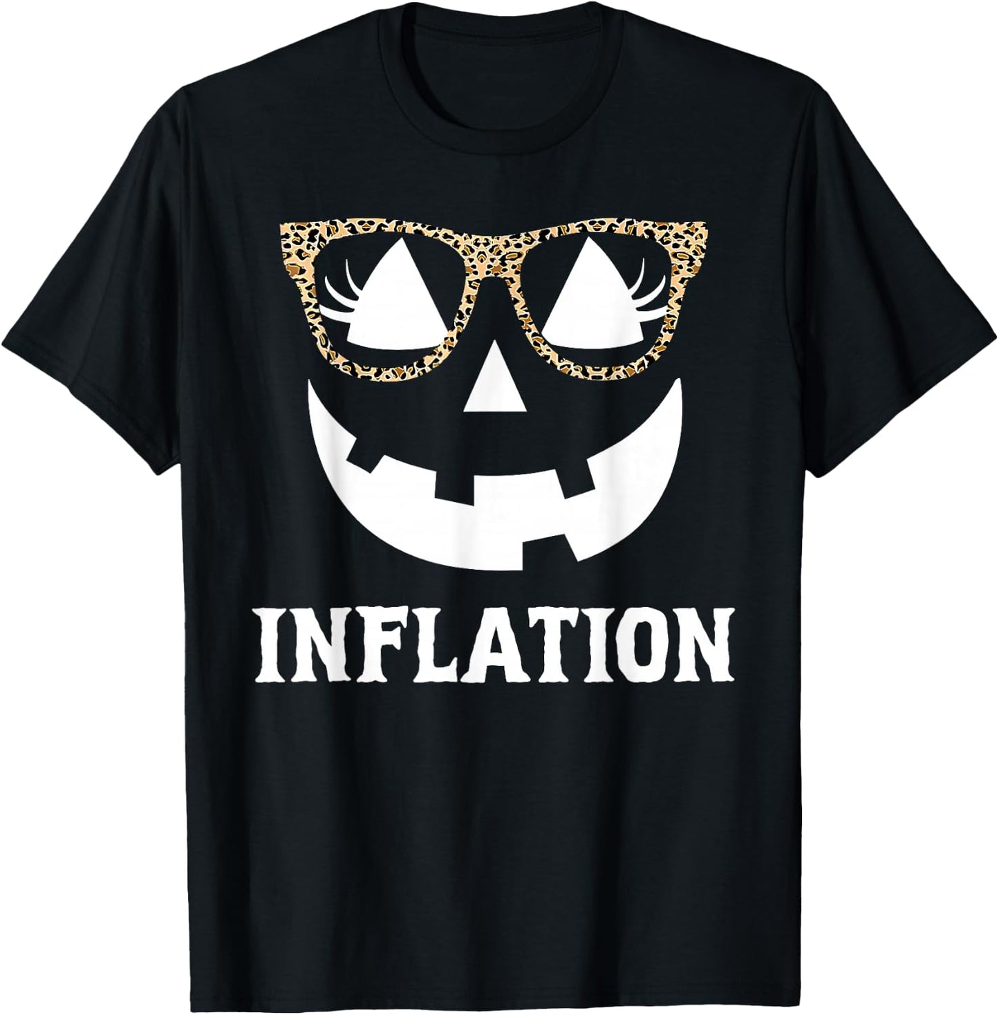 Due to Inflation Halloween Costume Couples Matching T-Shirt - T-Shirt | Black