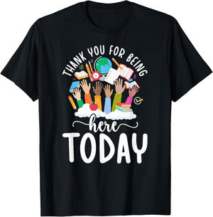 Funny Attendance Clerk School Attendance Secretary T-Shirt - T-Shirt | Black