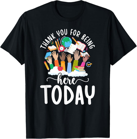 Funny Attendance Clerk School Attendance Secretary T-Shirt - T-Shirt | Black