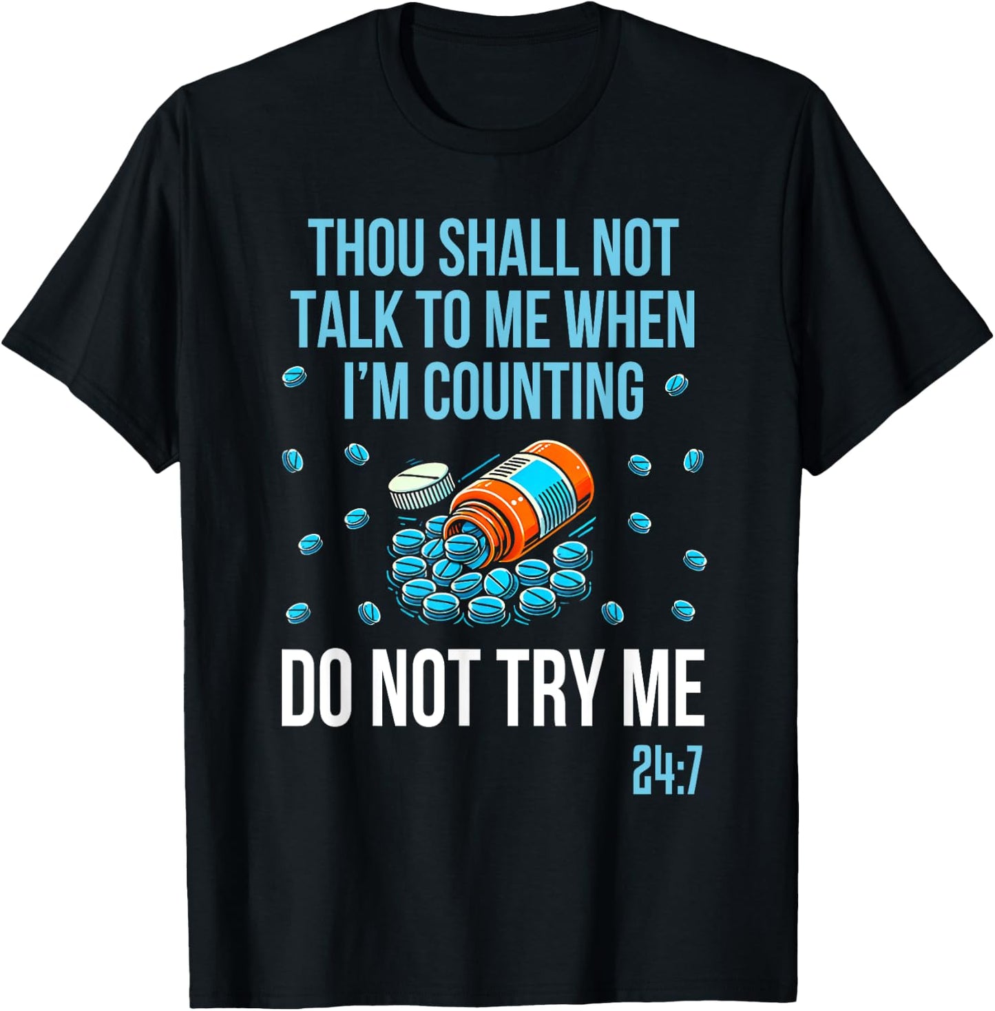Pharmacist funny pharmacy tech T-Shirt - T-Shirt | Black