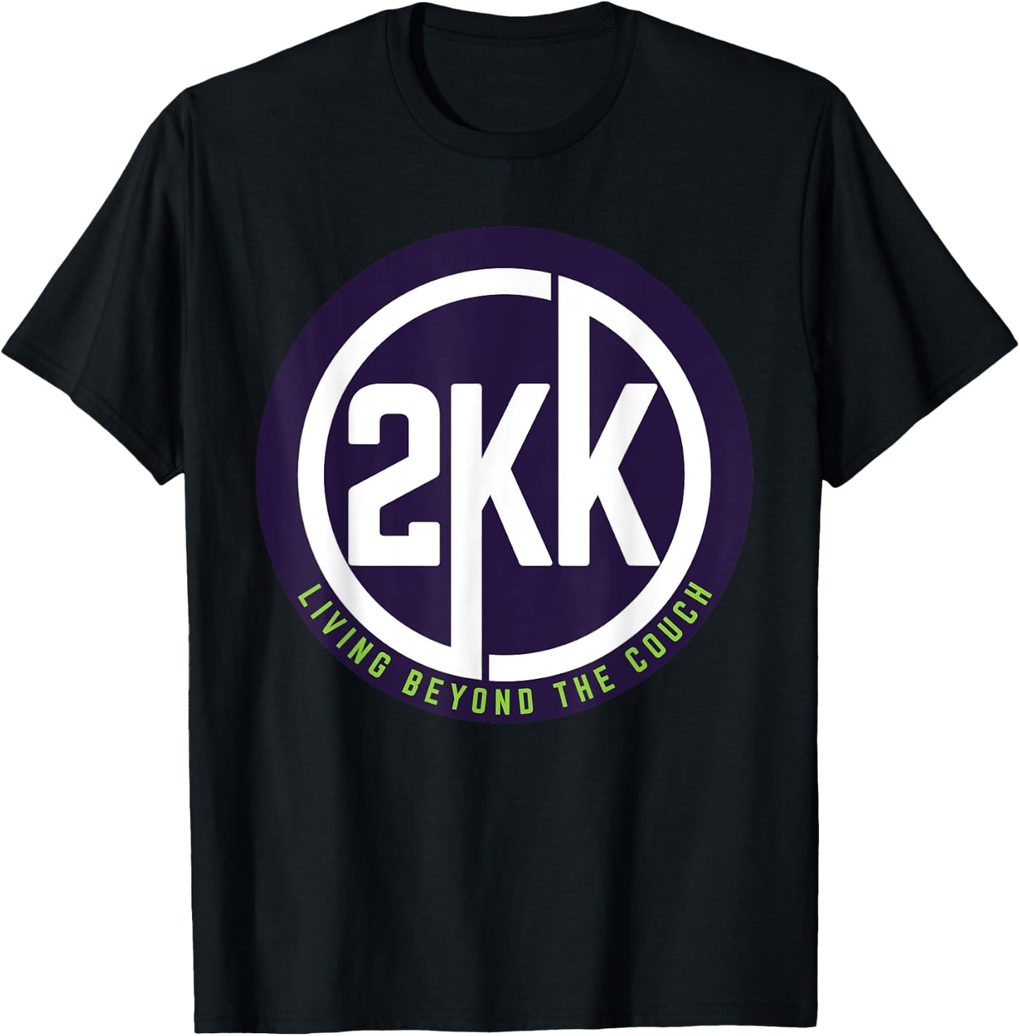 2KK logo 2024 design T-Shirt - T-Shirt | Black