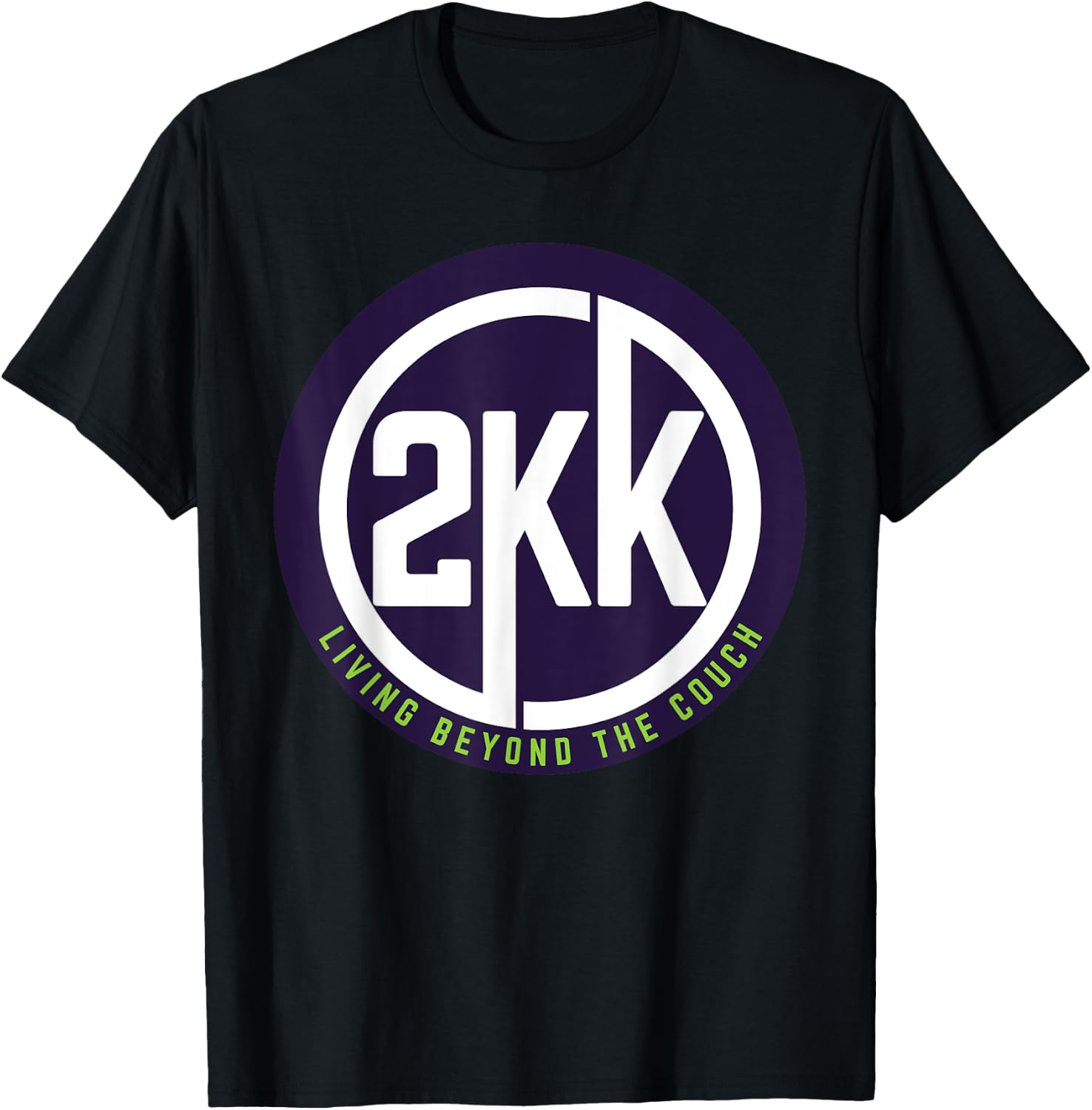 2KK logo 2024 design T-Shirt - T-Shirt | Black