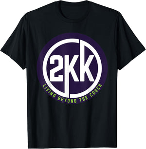 2KK logo 2024 design T-Shirt - T-Shirt | Black