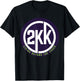 2KK logo 2024 design T-Shirt - T-Shirt | Black