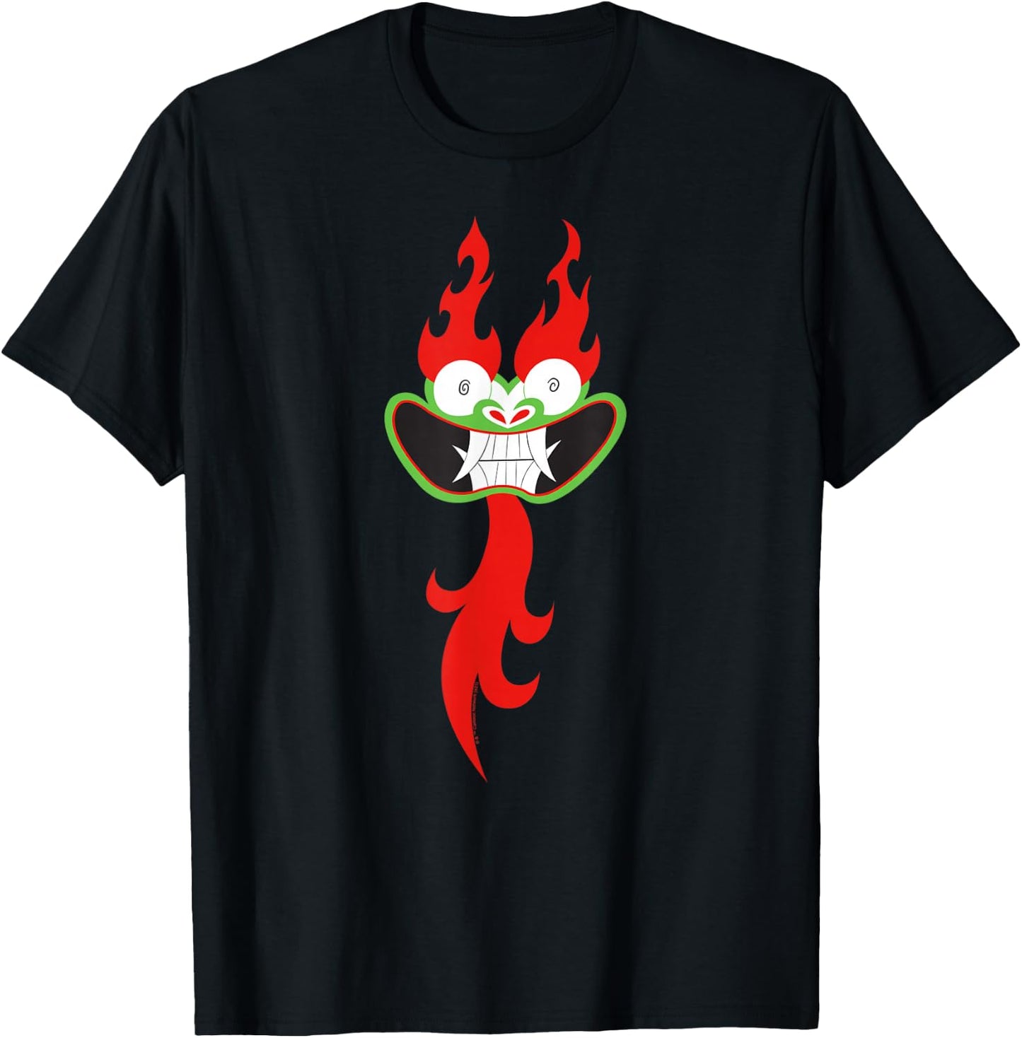 Samurai Jack Big Face of Aku T-Shirt - T-Shirt | Black