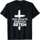 Jesus Mir Reichts Ich Gehe Beten Christian , black, s T-Shirt - T-Shirt | Black
