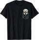 Sea Otter In Pocket Funny Cute Sea Otter Lover T-Shirt - T-Shirt | Black