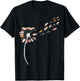 Dandelion Pigs for Pig Lover | Pig T-Shirt - T-Shirt | Black