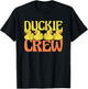 Rubber Duckie Crew Duckling Yellow Rubber Duck Rubber Ducky T-Shirt - T-Shirt | Black