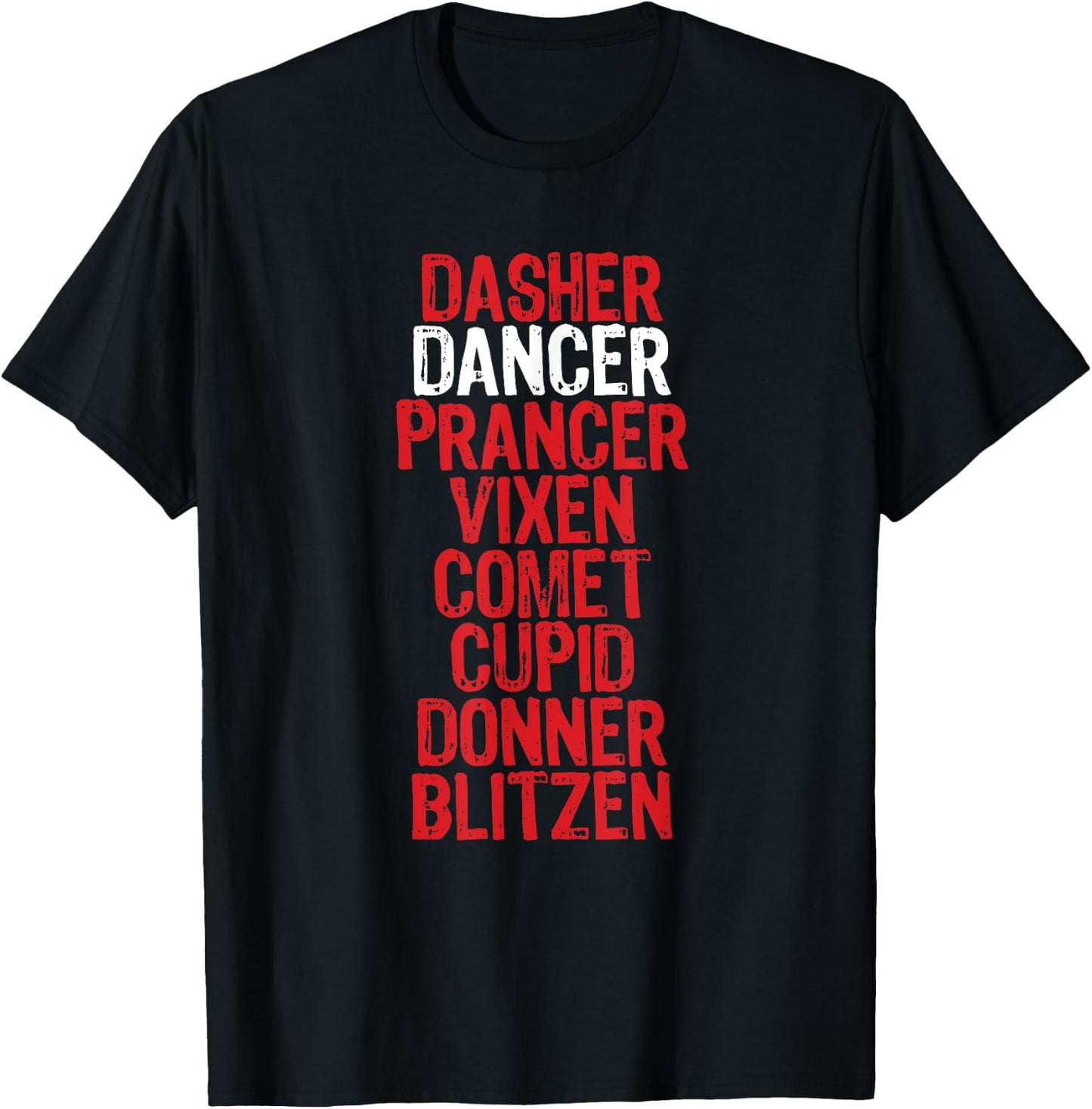 Dancer Christmas Shirt Girls Dance Top T-Shirt - T-Shirt | Black