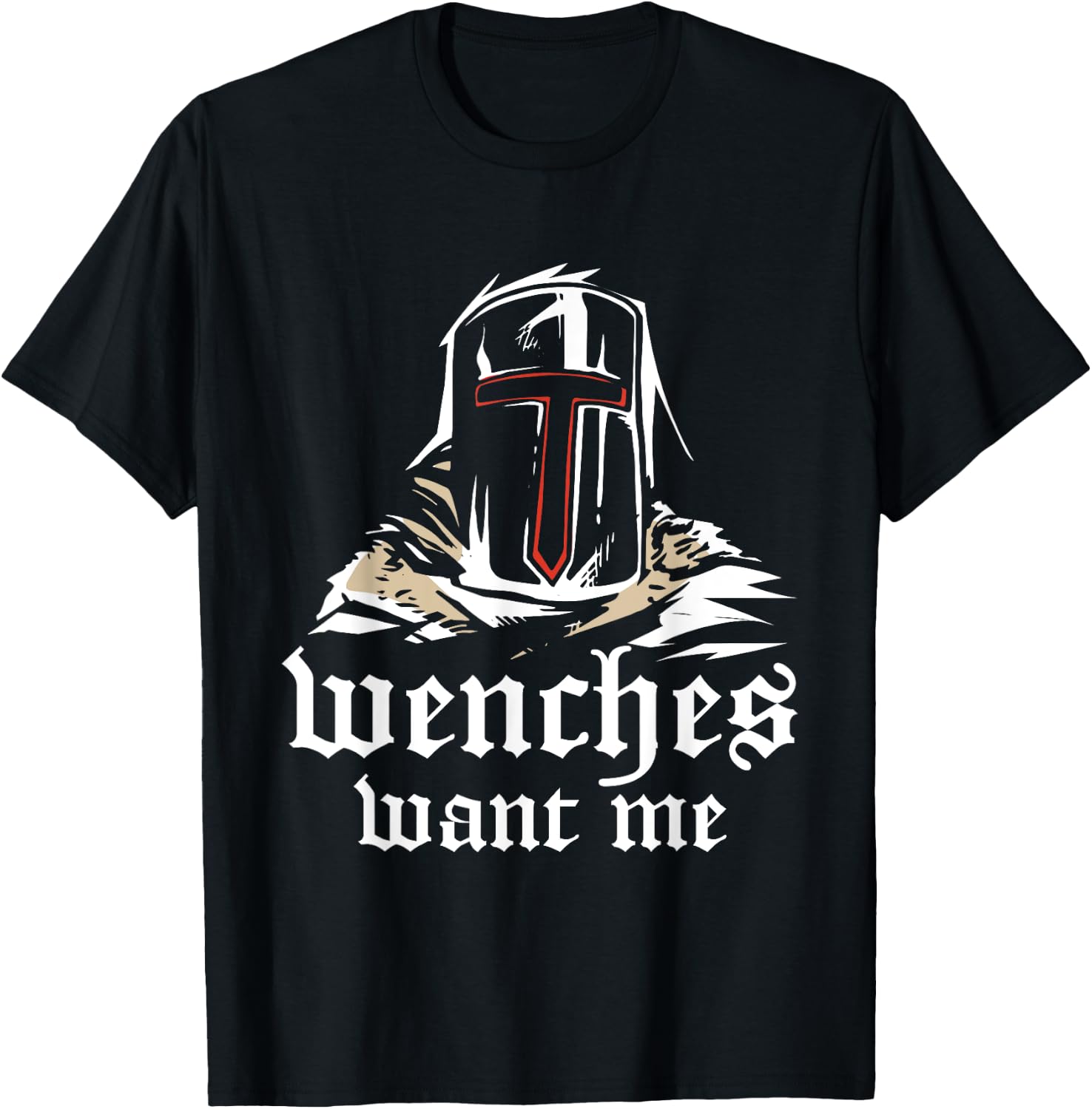 Ren faire costume wenches want me T-Shirt - T-Shirt | Black
