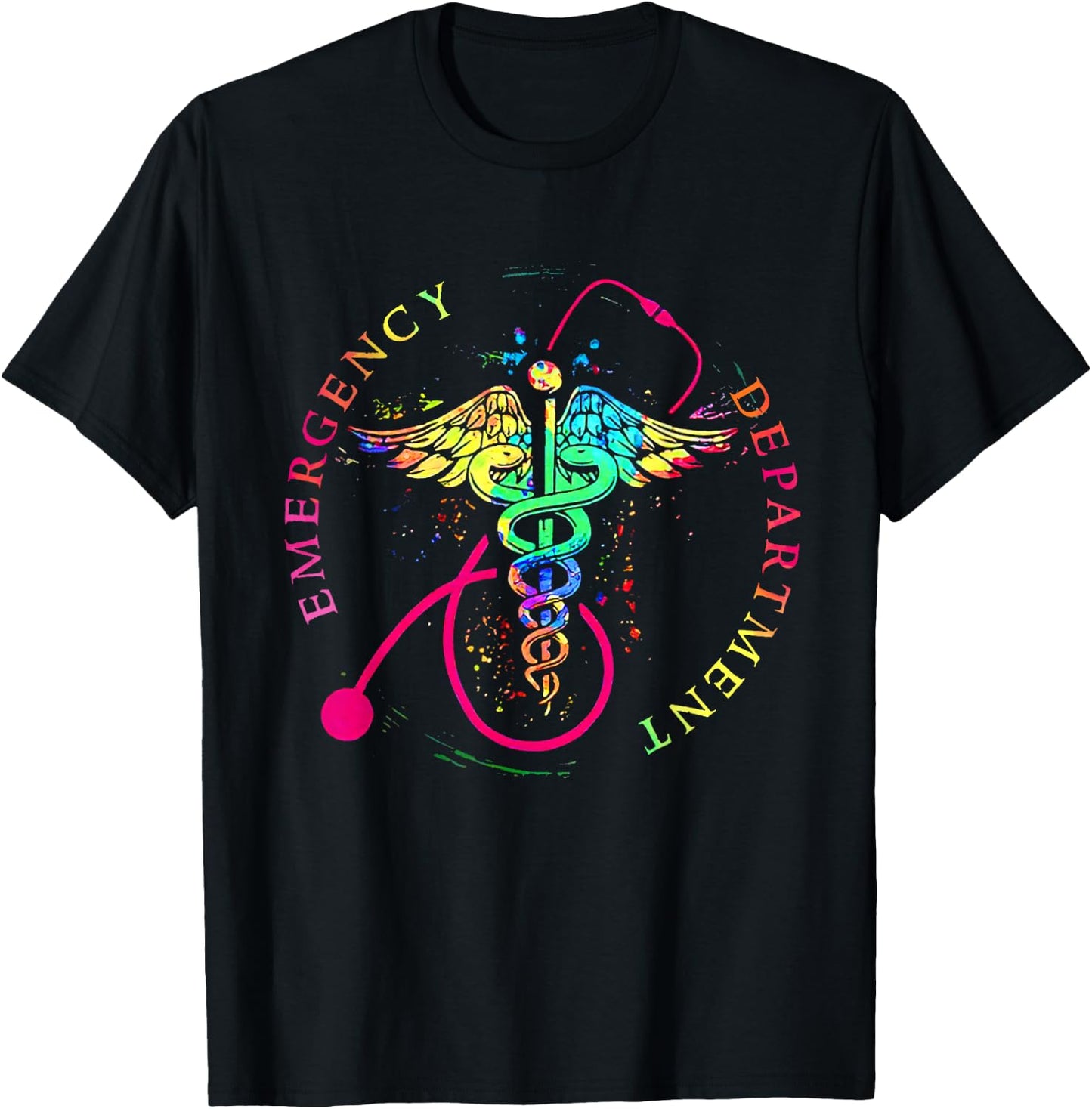 Emergency Department Shirt Emergency Room Healthcare T-Shirt - T-Shirt | Black