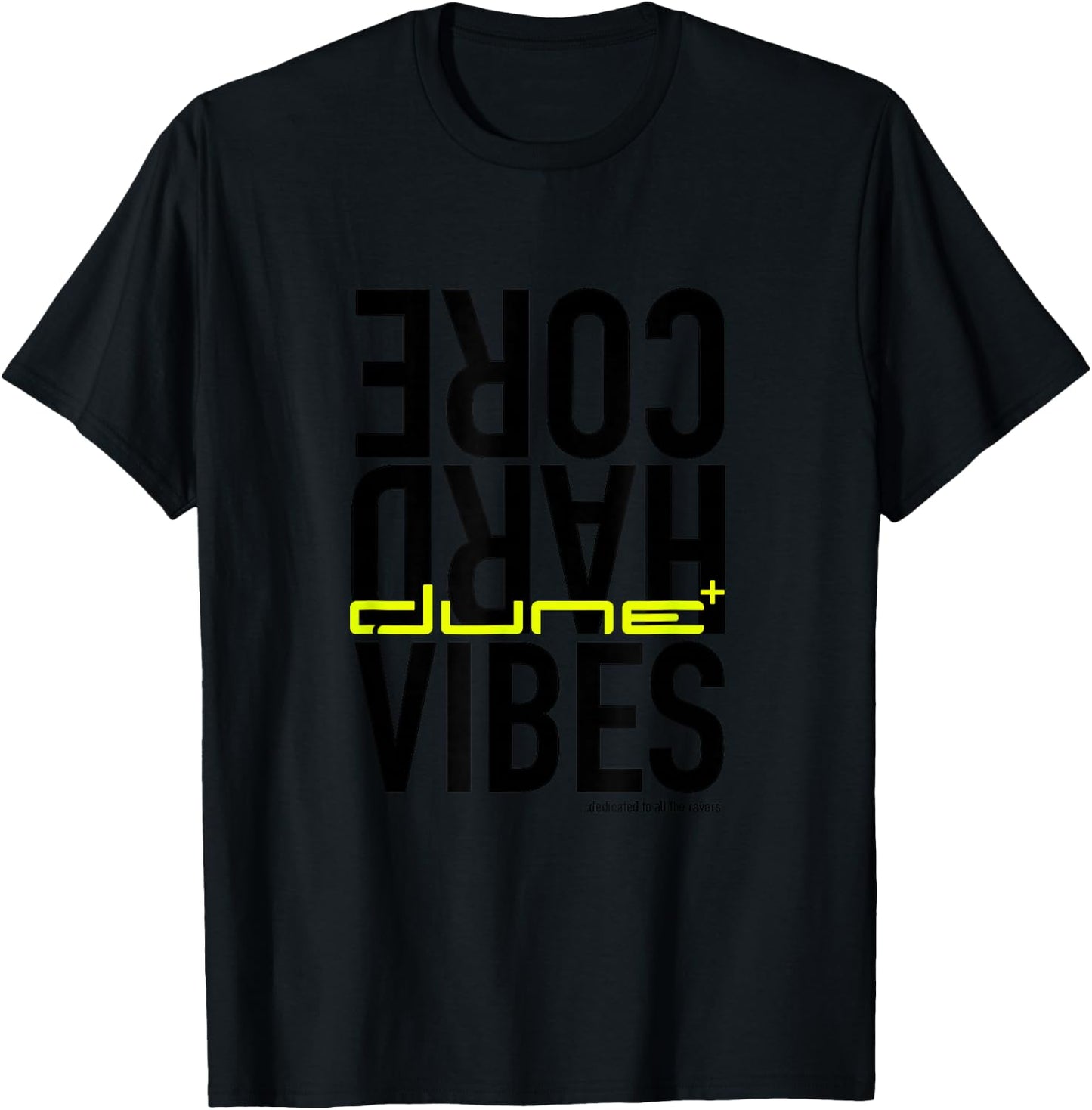 Dune – Hardcore Vibes Kollektion T-Shirt - T-Shirt | Black