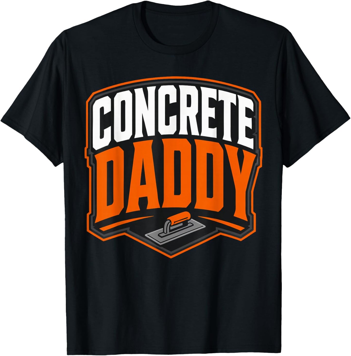 Dad Concrete Finisher Father Concrete Worker T-Shirt - T-Shirt | Black