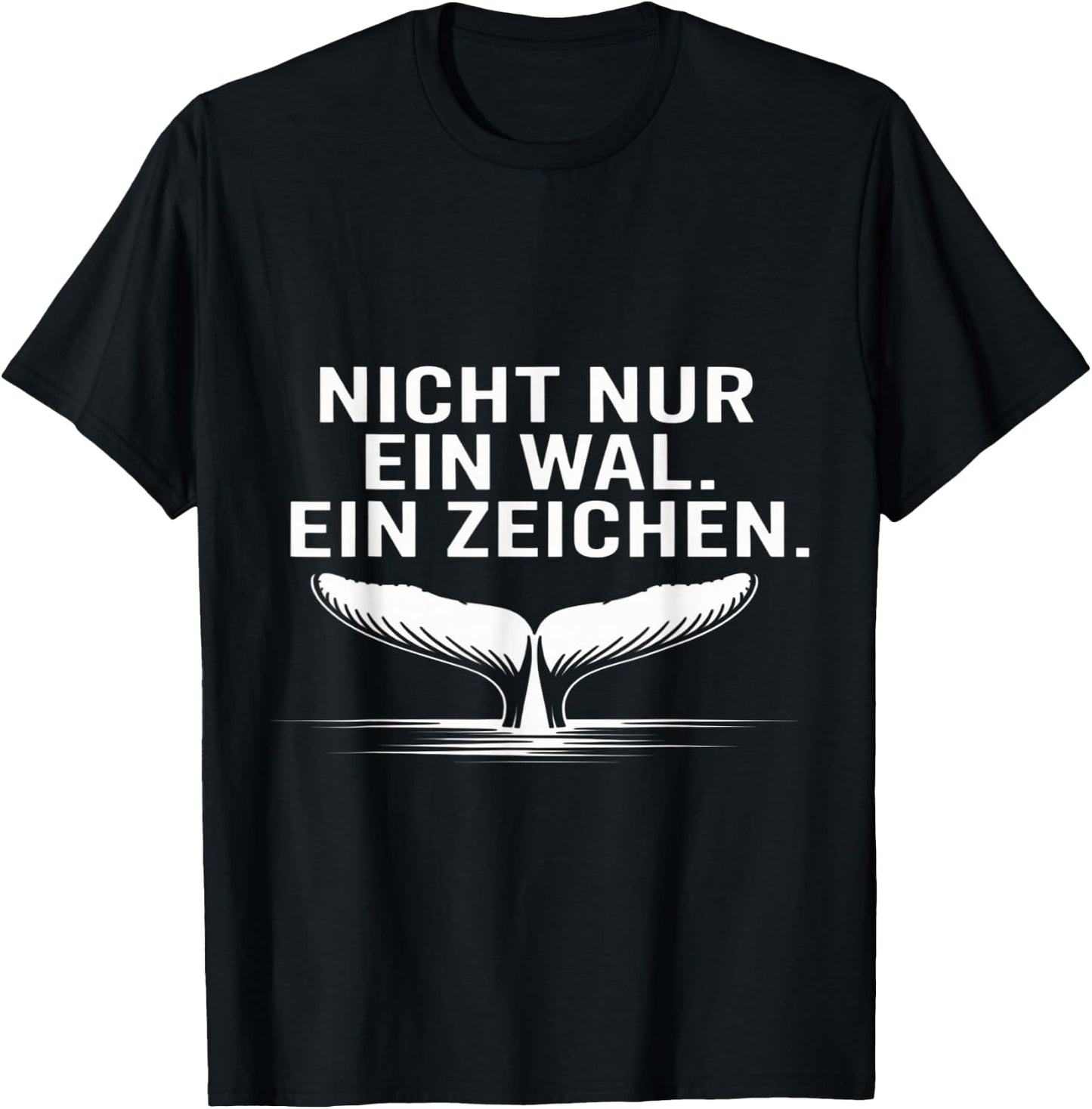 Nicht Nur EIN Wal EIN Zeichen Timmy Hope Buckelwal T-Shirt - T-Shirt | Black