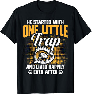Trap Hunting Gear Trapping Tools Coyote Trapping Trapper T-Shirt - T-Shirt | Black