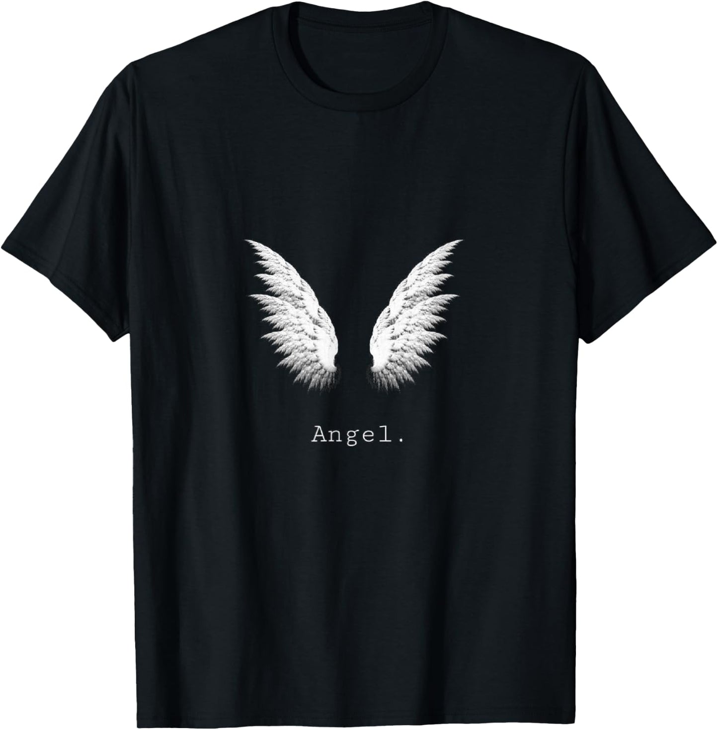 Angel Wings , Wings of the Angel Mobile Phone Case , black T-Shirt - T-Shirt | Black