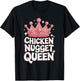 Chicken Nugget Queen T-Shirt - T-Shirt | Black