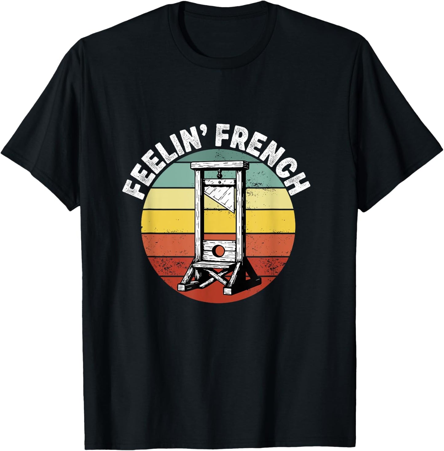 Guillotine Guilhotina Pour Homme Et Femme T-Shirt - T-Shirt | Black