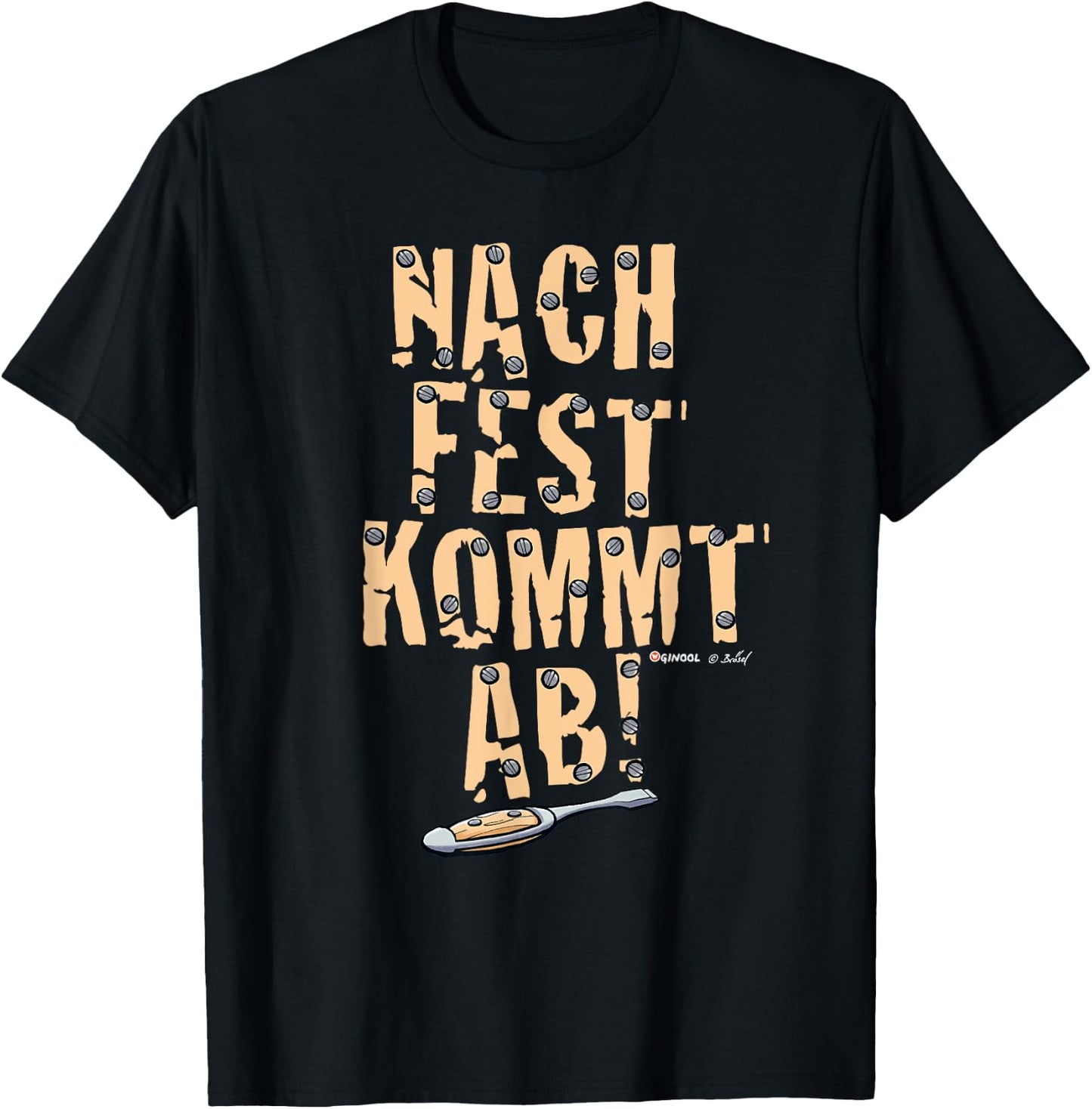 WERNER is ready to go, black T-Shirt - T-Shirt | Black
