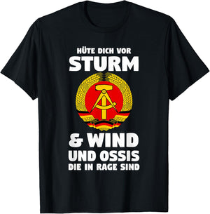 East Germany DDR , black T-Shirt - T-Shirt | Black