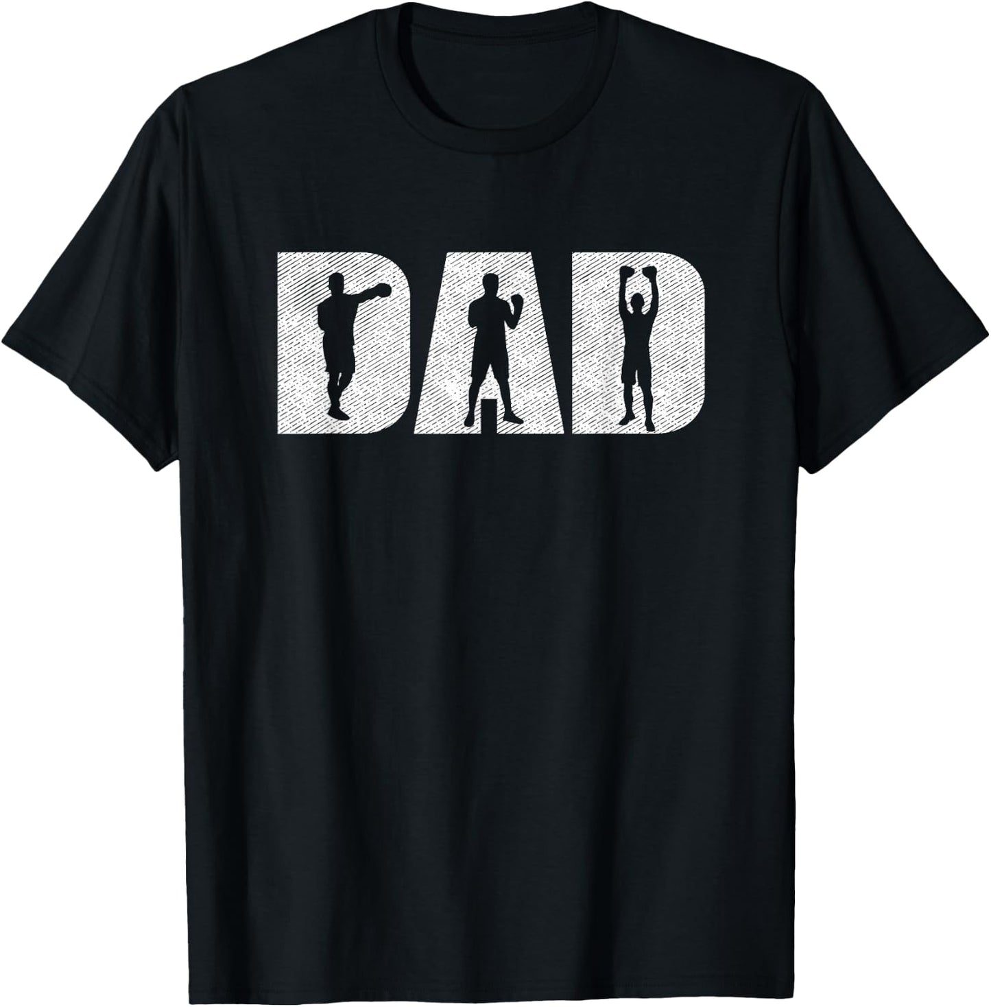 Boxer Dad Love Boxing Gift Training MMA Box Fighting T-Shirt - T-Shirt | Black