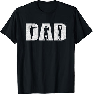Boxer Dad Love Boxing Gift Training MMA Box Fighting T-Shirt - T-Shirt | Black