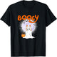 Spooky Season Funny Ghost Booey,Dog Halloween Pumpkin Women T-Shirt - T-Shirt | Black