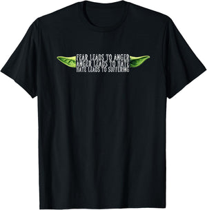 Fear Leads To Anger May The Fourth 70s 80s Classic TV Lovers T-Shirt - T-Shirt | Black